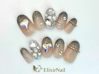 エリクサーネイル 五反田(Elixir Nail)/定額c やり放題/クーポン使用