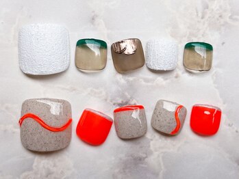 ネイルサロン 爪吉/7月【定額デザイン】