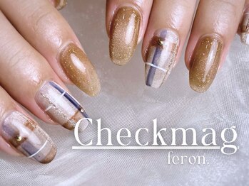 フェロン 小倉店(feron.)/マグチェックネイル
