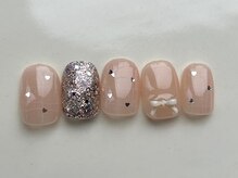 アイネイルズ 恵比寿店(I nails)/ちびハート8500円
