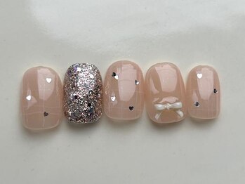 アイネイルズ 恵比寿店(I nails)/ちびハート8500円