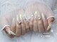 クオレ(CUORE)の写真/《チップ、ジェルスカルプ対応◎》チップはジェルでできたフルチップを使用しています〇