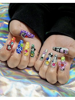 シャルム(Charme)の写真/イベント・季節に合わせたカラー/デザインで指先を彩る♪スカルプにも対応★話題のフラッシュネイルも◎