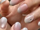 くすみブルーカラグラ