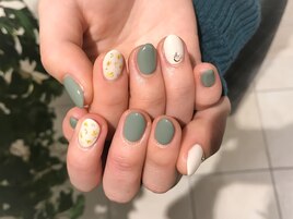 押し花デザイン