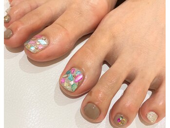 プライズアイリス アイラッシュ 池袋東口店(prize Iris eyelash)/フットデザインネイル