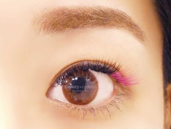 ビューティーアイラッシュ ららぽーとTOKYO-BAY店(Beauty eyelash)/【可愛い】ワンポイントカラー