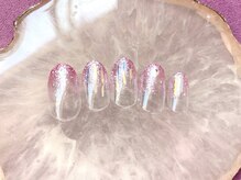ネイルサロン フローリア(nail salon Florir)/ピンクラメグラデーションネイル