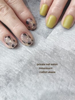 プライベート ネイルサロン マーマ(murmur)/個性的ネイル
