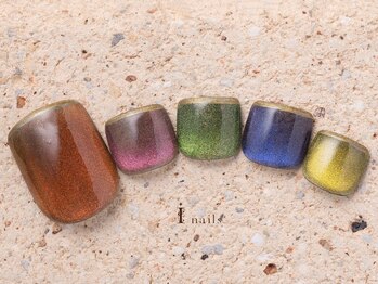 アイネイルズ 町田店(I nails)/マグネットゴールドネイル8480円