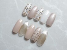 アバネイル 名駅店(AVA NAIL)/【ツイードネイル】