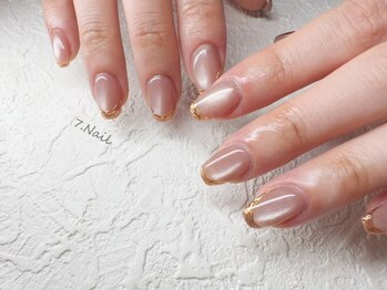 ナナネイル(7.Nail)の写真/[長さ出し10本シンプルコース]指先全体を美しく演出する"ハイポイント"へのこだわりが一味違う☆