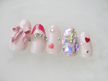 ネイルサロン フローリア(nail salon Florir)/ガーリーパーツネイル