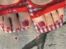 リン 恵比寿(RiN.)/ボルドーラメネイル　akane