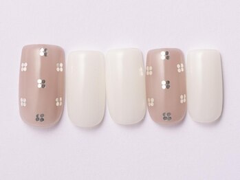 ジェミーネイル エビス(Jemiy nail ebisu)/シンプルホロ花7650yen