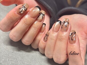 アディス 心斎橋店(ADISE)の写真/500色以上のカラーからあなたに合うデザインが選べる♪爪を傷めずにネイルを楽しめて,ケアにもこだわり有◎