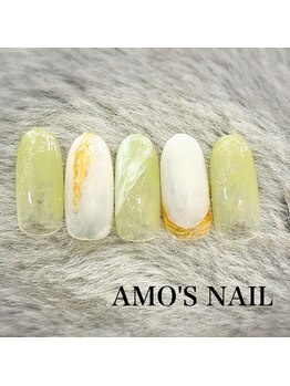 アモズネイル さっぽろ東急百貨店(AMO'S NAIL)/9900円デザイン