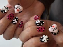 ランド ネイル 博多(LAND)/★ドット×デカパーツ★by Riru