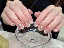 チークマグネットフレンチネイル