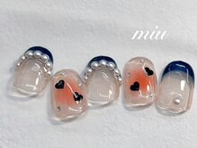 ミウ ネイル(miu nail)/キラキラ◆ワンホンネイル￥7990