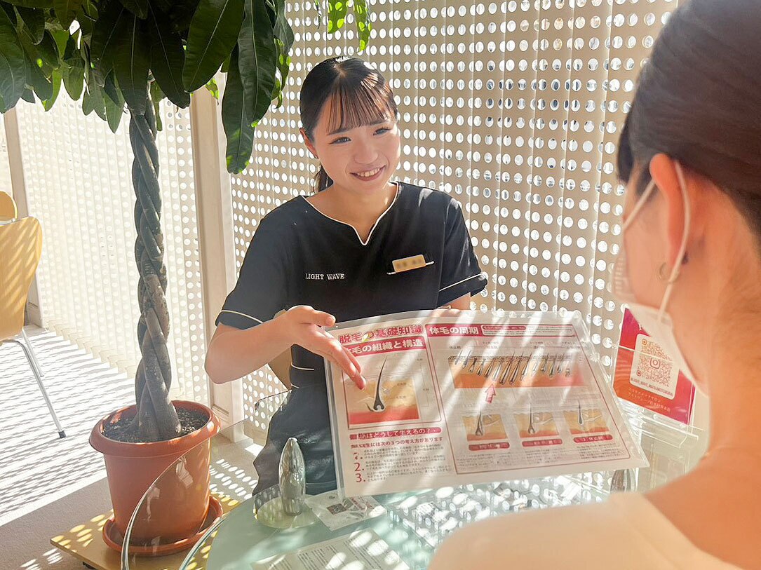 脱毛はじめてに◎【無料相談＆パッチテスト】まずは気軽に聞いてみて♪60分\0