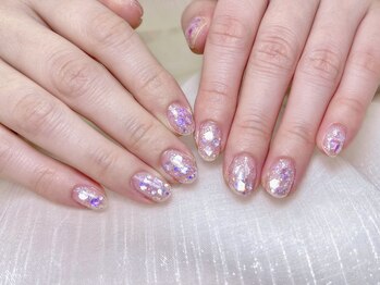 ピピーネイルズ 新宿(PIPPY NAILS)/大粒ラメ