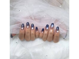 マグネットグラデーションネイル