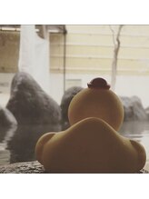 万葉の湯 旭川高砂台/アヒル隊長も待ってます♪