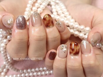 アンドシュシュネイル(&CHOU CHOU nail)/秋にオススメ♪