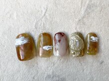 アイネイルズ 梅田店(I nails)/ニュアンスインクミラー¥9200
