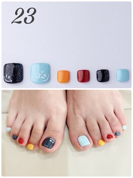 はあとねいる 神戸トアロード店/フットデザインNo.23