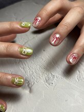 アトリエループ(atelier Loop by shiho)/shihoリボンネイル