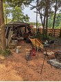 王様の昼寝 市川店 初夏のキャンプ。秋には栗拾いもできました。癒やされます。