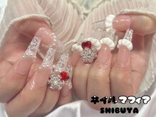 ネイルマフィア 渋谷(NAIL MAFIA)/レースネイル/フリルネイル