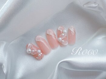 ロコ(ROCO)/ブライダル上品エレガントネイル