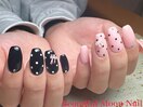 ドット柄ネイル