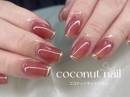 ミラーフレンチネイル