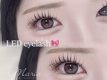 マリアアイビューティー 西梅田(Maria Eye Beauty)の雰囲気(バインドロック◇LEDマツエク上下◇LED◇フラットラッシュ◇)