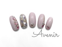 アヴィニール 表参道(Avenir)/ピンクスィート　ネイル