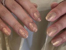 アイネイルズ 天神今泉店(I-nails)/【misa.s】ピンクオーロラネイル