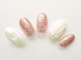 貝殻ネイル