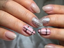 ネイルサロン プール ヴー(Nail Salon Pour Vous)/【定期】チェックネイル