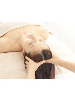 ヘッドスパで癒されたい