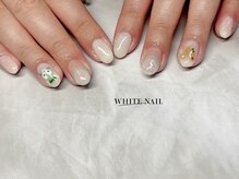 ホワイトネイル(WHITE NAIL)/キャラネイル/持ち込み/パラ