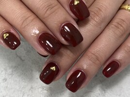 ボルドーワンカラー