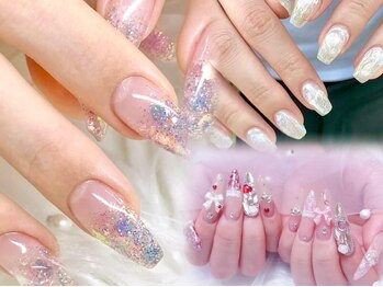 リラス 立川(Lilas)の写真/《パラジェル×フィルイン》リピーター続出◎自然なフォルムと美しい仕上がりが好評！自爪育成にもおすすめ