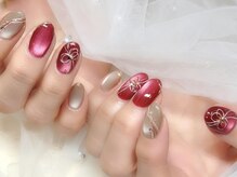 タミーネイル(Tammy nail)/水引きデザイン