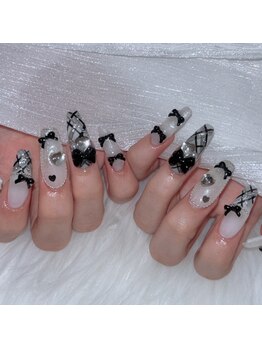 chai.仙台広瀬通店【韓国ネイル/長さだし/持ち込み/定額/スカルプ/韓国パーツ】/持ち込みデザイン