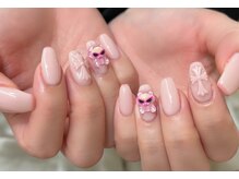 ネイルアンドアイラッシュスタジオ シュシュ(chouchou)/ベース同色クロスモチーフが人気