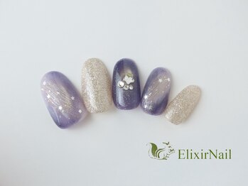 エリクサーネイル 池袋(Elixir Nail)/定額a シンプル/クーポン使用
